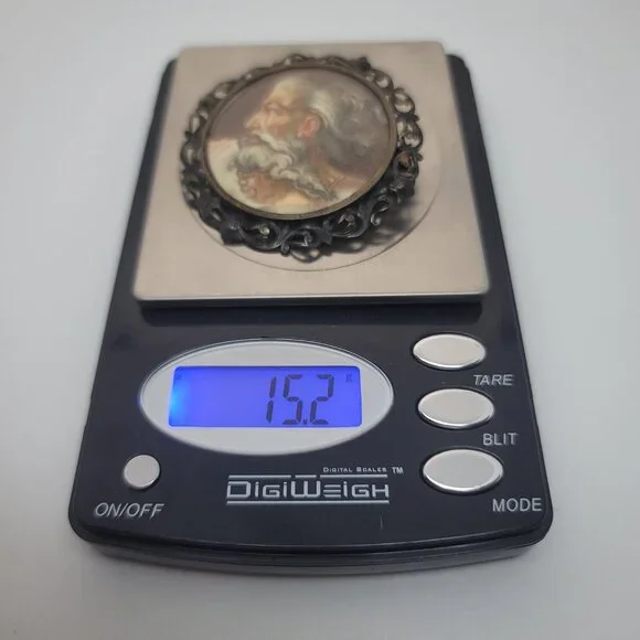 Vintage (1960s) Silver Michelangelo Pendant/Brooch